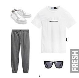 男生t恤明星同款穿搭,男生T恤穿搭指南