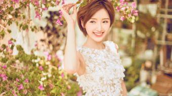 明星美女植树图片真人