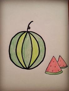 吃瓜的儿童绘画,吃瓜儿童绘画中的纯真世界