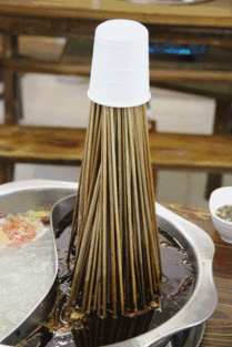 麻辣烫店网红打卡墙